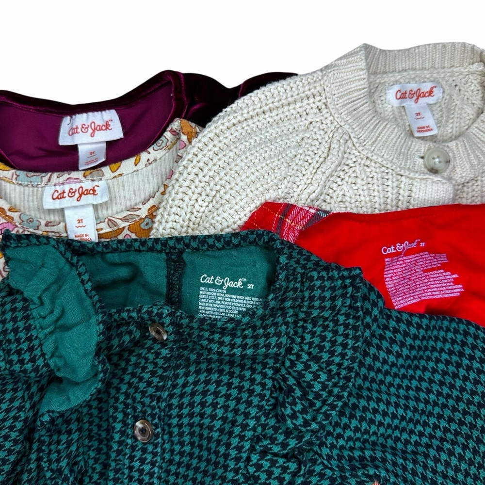 Cat & Jack Bundle of 2T Girls Clothes - Picture 12 of 12
